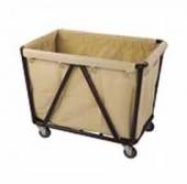 Тележка для белья ТБ14.2 ОЛДАК платформенная, усиленные борта, мешок 300л, г/п 100кг