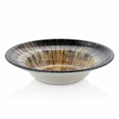 Тарелка для пасты,супа 400 мл 250мм фарфор Kolezyum By Bone TN-KL-ZT-25-CK /6/ Тарелка для пасты,супа 400 мл 250мм фарфор Kolezyum By Bone TN-KL-ZT-25-CK /6/