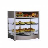 Витрина тепловая 107л с изогнутым фронтальным стеклом Koreco RTR107L 9058 Витрина тепловая 107л с изогнутым фронтальным стеклом Koreco RTR107L 9058