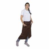 Фартук официанта коричневый хлопок со814 Фартук официанта коричневый хлопок со814