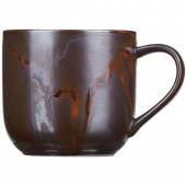 Чашка для капучино «Мак» 350мл D=80, H=95мм фарфор медный 03130942 ZA0136-4-d /1/36/
