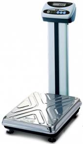 Весы товарные электронные CAS DL-150 со стойкой