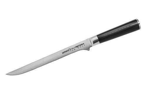 Нож кухонный филейныйй 218мм Samura Mo-V G-10 SM-0048/K