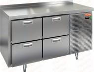 Стол холодильный Hicold GN22/TN 4 ящика Стол холодильный Hicold GN22/TN 4 ящика