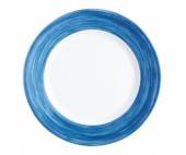 Тарелка d=155 мм синий край Браш H3609 40585 /6/ Тарелка d=155 мм синий край Браш H3609 40585 /6/