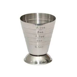 Джиггер нерж. 80 мл. с делениями P.L.- Barbossa KXB-A6022 Джиггер нерж. 80 мл. с делениями P.L.- Barbossa KXB-A6022