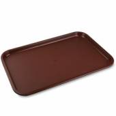 Поднос прямоугольный 410х300мм прорезиненный коричневый 1216CT Brown/1216CTBr  кт05 45822 /12/ Поднос прямоугольный 410х300мм прорезиненный коричневый 1216CT Brown/1216CTBr  кт05 45822 /12/