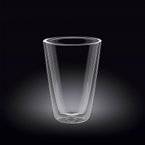 Стакан WL-888705/A 300мл с двойными стенками (термо стекло)