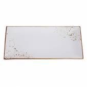 Блюдо прямоугольное 28*17 см, фарфор "Elegance The Sun" P.L. NGD015-2 /6/ Блюдо прямоугольное 28*17 см, фарфор "Elegance The Sun" P.L. NGD015-2 /6/