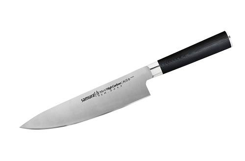 Нож кухонный Шеф 200мм Samura Mo-V G-10 SM-0085/K