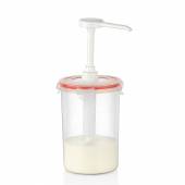 Диспенсер для соуса d=120 h=180/300 мм. 1,5 л. с дозатором (25 мл), п/п, прозрачный GP 76912 Диспенсер для соуса d=120 h=180/300 мм. 1,5 л. с дозатором (25 мл), п/п, прозрачный GP 76912