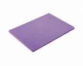 Доска разделочная 450x300x11мм. п/п фиолетовая поверхность шагрень MGprof 1710 Доска разделочная 450x300x11мм. п/п фиолетовая поверхность шагрень MGprof 1710