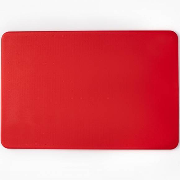 Доска разделочная 450x300x11мм. п/п красная поверхность шагрень MGprof 1710 Доска разделочная 450x300x11мм. п/п красная поверхность шагрень MGprof 1710