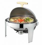 Мармит сервировочный круглый Sunnex с крышкой «ролл-топ» Мармит сервировочный круглый Sunnex с крышкой «ролл-топ»