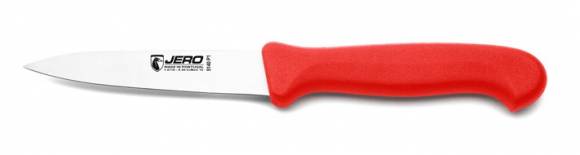 Нож кухонный для чистки овощей 100мм Home P1 Jero красная рукоять 5140P1R