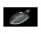 Тарелка 140х80мм для сервировки Лист 3D Glassware 0814-1052-94-004 48823