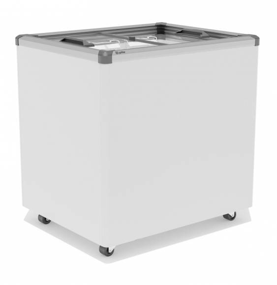 Ларь морозильный Frostor Gellar FG 250 C v25 серый с прямым стеклом Ларь морозильный Frostor Gellar FG 250 C v25 серый с прямым стеклом