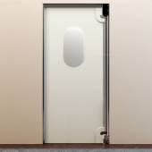 Дверь маятниковая одностворч. (общего назначения)МДО(ОН)-910.2160-40-Пр