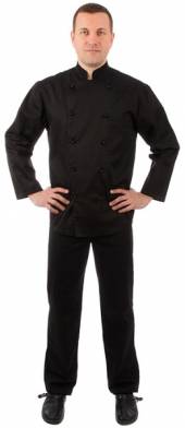 Брюки повара летние р-р 60 черные 00200 со2150 Брюки повара летние р-р 60 черные 00200 со2150