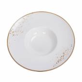 Тарелка глубокая для пасты d=25см, h=4.5см, фарфор "Elegance The Sun" P.L. NGD008-2 /6/ Тарелка глубокая для пасты d=25см, h=4.5см, фарфор "Elegance The Sun" P.L. NGD008-2 /6/