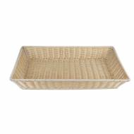 Корзина для хлеба прямоугольная 53х32,5х9,5см (GN 1/1) полиротанг APS 43801  40148