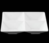 Менажница 4 секции 150х150мм квадратная Wilmax WL-992017 /6/36/ Менажница 4 секции 150х150мм квадратная Wilmax WL-992017 /6/36/