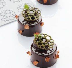 Форма силиконовая PAVODECOR для декора. "Круги 2" d50мм h2мм, 1,5мл, 15 ячеек Pavoni PR005