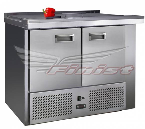 Стол холодильный Финист СХСнc-600-2 динамика 2 двери, нижнее расположение агрегата