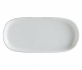 Блюдо овальное 140*65 мм фарфор White Bonna HYG14OV форма Хюгге Блюдо овальное 140*65 мм фарфор White Bonna HYG14OV форма Хюгге
