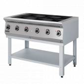 Плита электрическая на подставке 6 конфорок МХМ ПЭ67П Плита электрическая на подставке 6 конфорок МХМ ПЭ67П