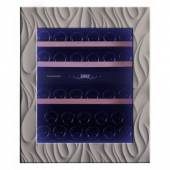 В Винный шкаф компрессорный встраиваемый DUNAVOX DAV-32.81DOP.TO 2 температурные зоны