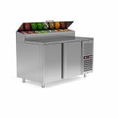 Стол холодильный Polair Pizza 800 TM2ENvt-G 2 двери Стол холодильный Polair Pizza 800 TM2ENvt-G 2 двери