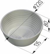 Форма круглая для расстойки Спика 17 Р-1 (220х135х80мм)