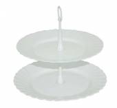 Этажерка 2-х ярусная d=24/27см Trianon Arcoroc 80102  34814 /1/ Этажерка 2-х ярусная d=24/27см Trianon Arcoroc 80102  34814 /1/