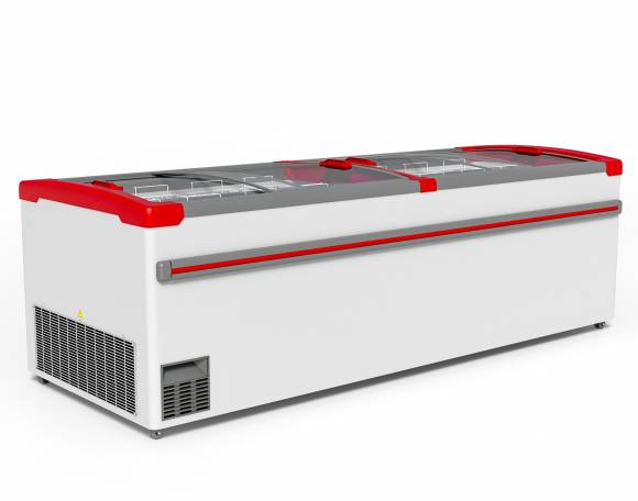 Ларь-бонета низкотемпературная Frostor F 2000 ВN (без надстройки) красная