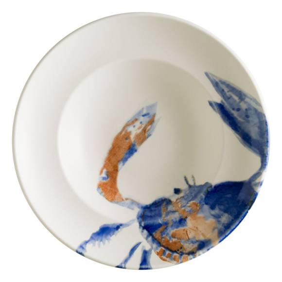 Тарелка глубокая 270 мм 450 мл h=56 мм Аквелис краб, форма Гурмэ Bonna F-AECGRM27CK