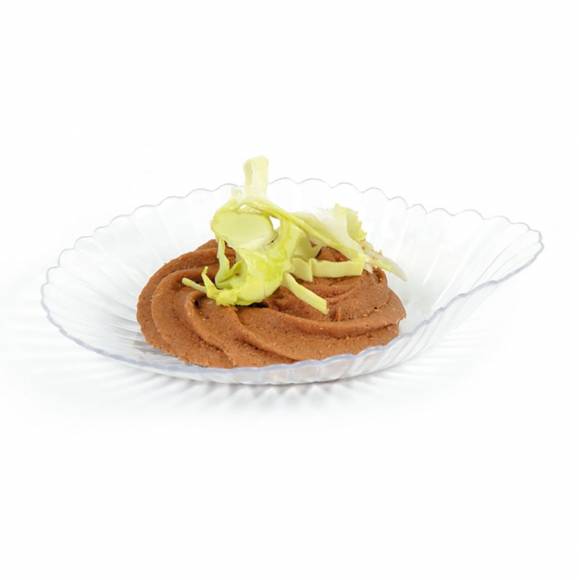 Фуршетный пластик "Раковина", 9,5*7,5 см, 24 шт/уп, P.L. Proff Cuisine GA89