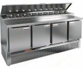 Стол холодильный для пиццы Hicold PZE1-1111/GN (1/3) агрегат внизу