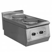 Плита электрическая 2 конфорки ITERMA ПКИ-400/700М-2/2