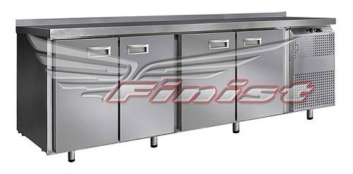 Стол холодильный Финист СХСс-700-4 динамика 4 двери, GN 1/3(10), с крышкой