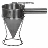 Дозатор жидкого теста КНР FQ-XS-001 нерж. на подставке