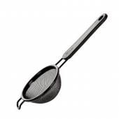 Сито с пласт. ручкой; антиприг.покр.; D=70, H=30, L=185мм; черный Tramontina 11.25.07