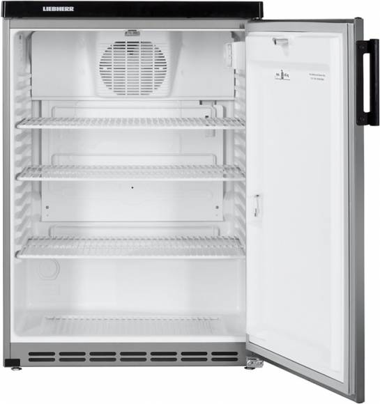 Шкаф холодильный  FKvesf 1805 Liebherr корпус нерж. внутри пластик