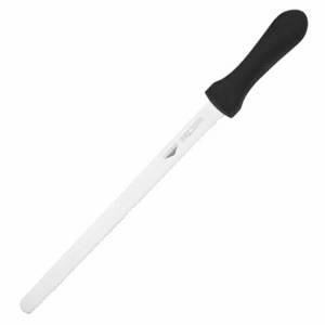 Нож кондитерский Paderno 18029-30 L=430/300, B=2см; черный, металлич.