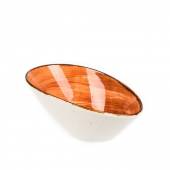 Салатник 160х120мм фарфор Fusion Brown Shore P.L.  81223199 /6/ Салатник 160х120мм фарфор Fusion Brown Shore P.L.  81223199 /6/