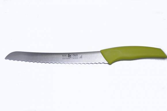 Нож для хлеба 200/320 мм. салатовый I-TECH Icel 24503.IT09000.200