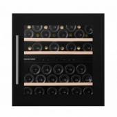 В Винный шкаф компрессорный встраиваемый DUNAVOX DAB-41.83DB 2 температурные зоны