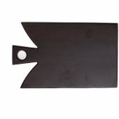 Доска для подачи 40*25*1,9 см, прессованный бамбуковый уголь