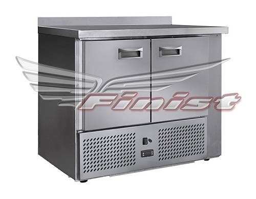 Стол холодильный для пиццы Финист СХСнпц-700-2 динамика 2 двери, нижнее расположение агрегата