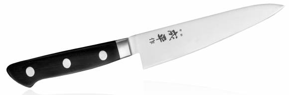 Нож универсальный Tojiro Fuji Cutlery 150мм сталь Mo-V, рукоять ABS пластик #8000 FC-41